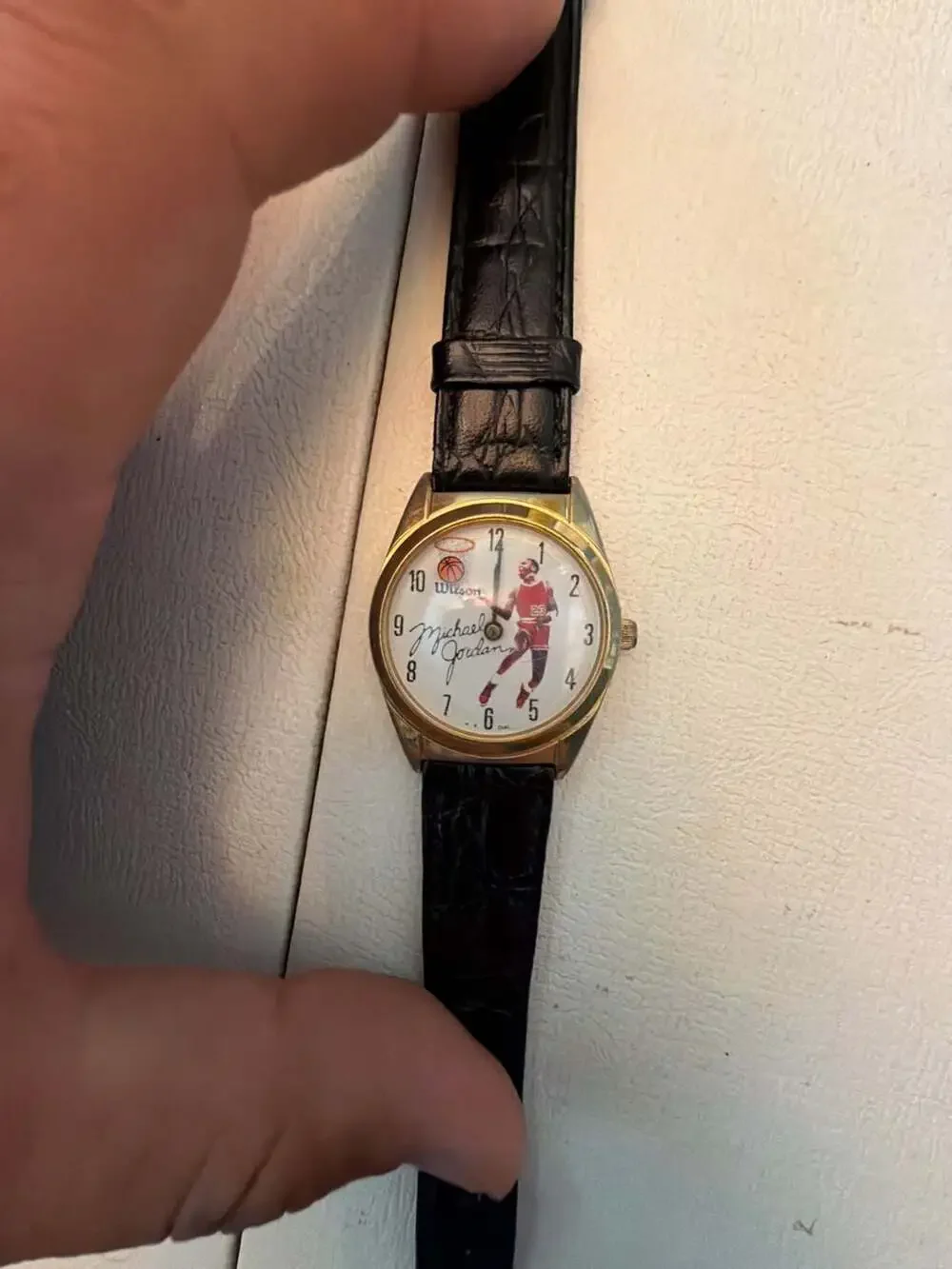 1980s Vintage Wilson Michael Jordan Analog Quartz Wristwatch
